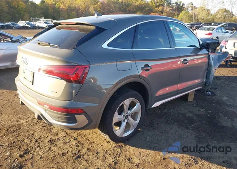 2024 Audi Q5 Sportback Premium Plus 45 Tfsi S Line Quattro S Tronic from USA, damaged, VIN WA15AAFY6R2085296